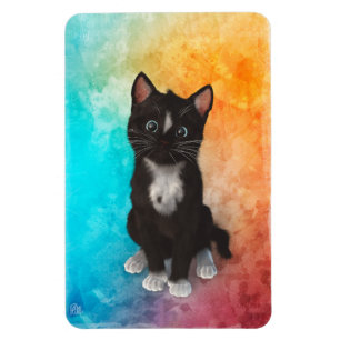 Cute Cat Colours Magnet