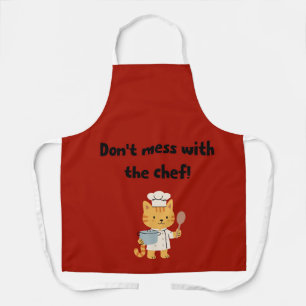 Cute Cat Cooking Apron - Funny