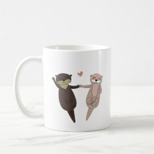 Cute Cat Couple Coffee Mug