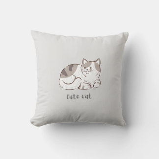 Cute Cat Cushion