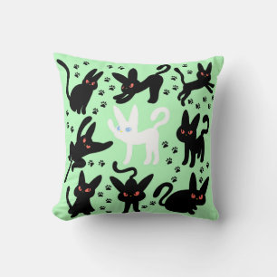 Cute cat cushion