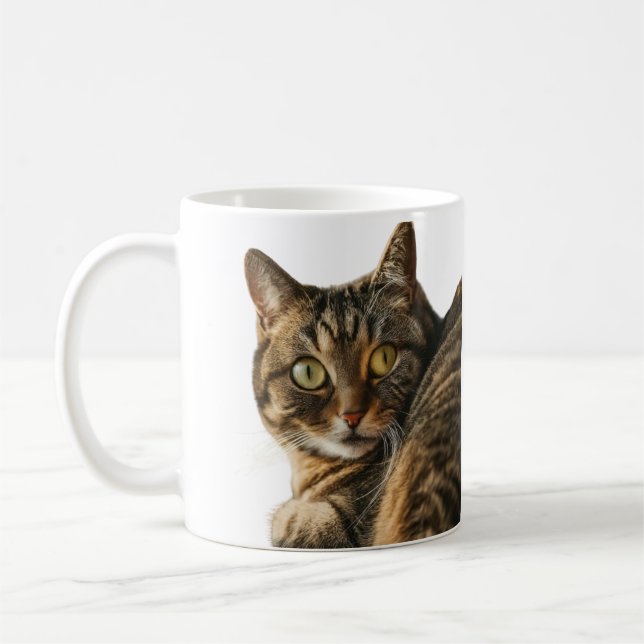 Cute Cat design Coffee Mug (Left)