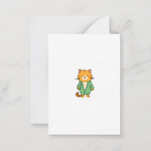 Cute cat design, ginger cat card