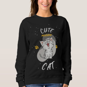 Cute CAT design Sweatshirt