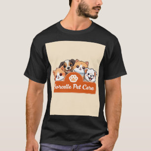 Cute cat design t-shirt