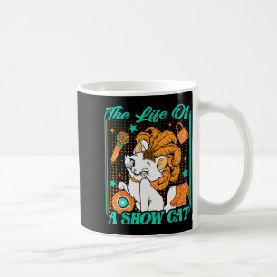 Cute Cat Era Life Of Showcat Cat Lover Country Mus Coffee Mug