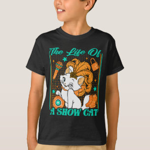 Cute Cat Era Life Of Showcat Cat Lover Country Mus T-Shirt