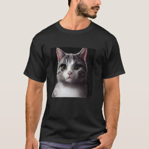 cute cat eyes head & face for lover cats kitty kit T-Shirt
