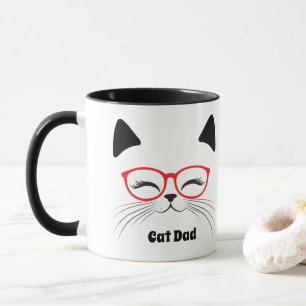 Cute Cat Face Mug