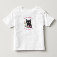 Cute Cat Floral Design Bloom and Grow