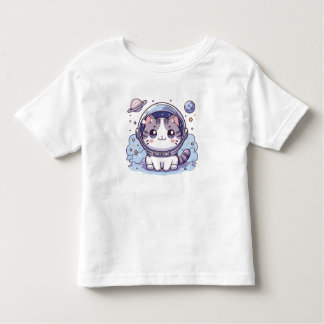 cute cat for girls and young children toddler T-Shirt
