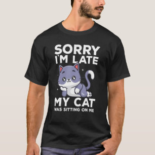 Cute Cat For Men Women Cat Joke Kitten Pet New Fel T-Shirt