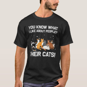 Cute Cat For Men Women Kids Cat Lovers I Like Cats T-Shirt