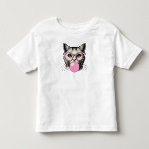 Cute Cat for Women Funny Cat Love Toddler T-Shirt