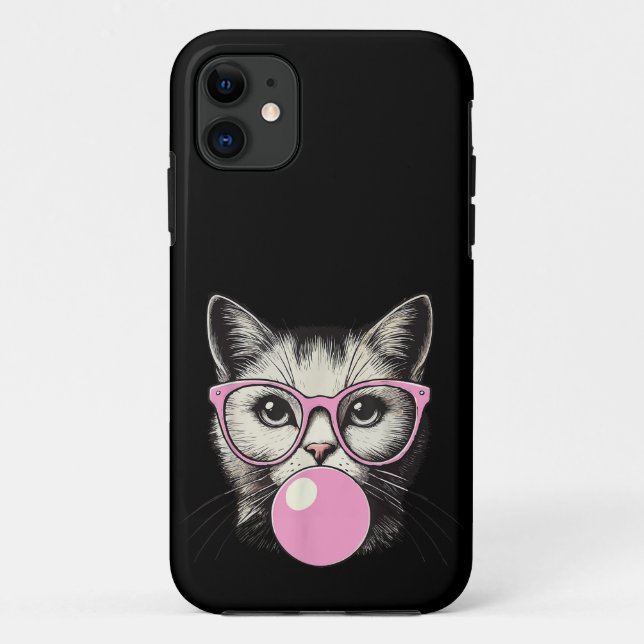Cute Cat for Women Funny Cat Lovers Case-Mate iPhone Case (Back)