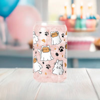 Cute Cat Ghost Halloween