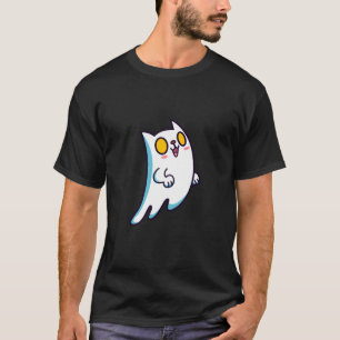 Cute Cat Ghost Sweatshirt T-Shirt