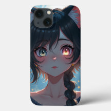 cute cat-girl design