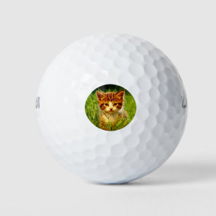 CUTE-CAT GOLF BALLS