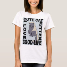 Cute cat good life 