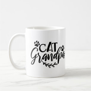 Cute Cat Grandpa Pet Grandfather Coffee Mug