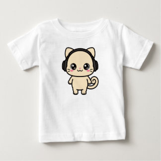 Cute Cat Graphic Custom T-Shirt | Personalised