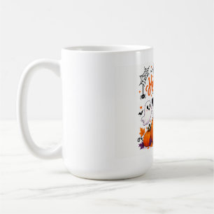 Cute Cat Happy Halloween Travel Mug - Kawaii Witch
