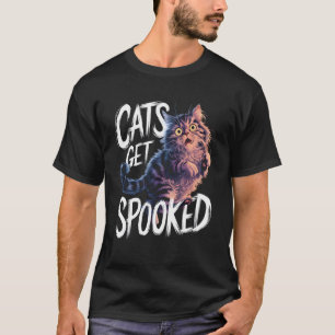 Cute Cat Humour Design T-Shirt