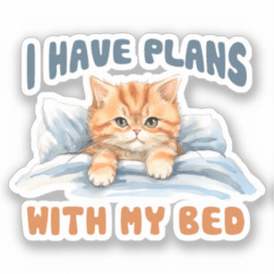 Cute Cat - I Have Plans (2)