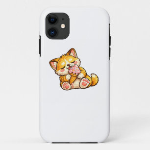 Cute Cat Ice Cream iPhone 11 Case