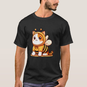 Cute Cat in a Bee Costume T-Shirt
