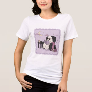 Cute Cat in Halloween Costume Kawaii IllustT-Shirt Tri-Blend Shirt