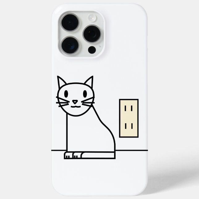 Cute Cat iPhone / iPad case (Back)