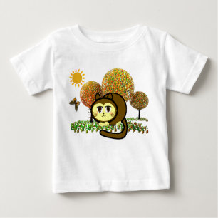 Cute Cat Jelly Bean Sweet Trees Baby T-Shirt