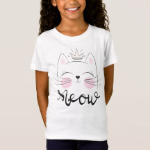 Cute Cat Kids T-Shirt