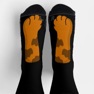Cute cat kitten Paw foot Costume Funny Halloween Socks