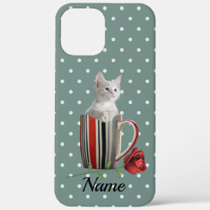 Cute Cat Kitten Pet Lovers Gift  iPhone 12 Pro Max Case