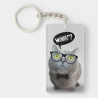 Cute Cat kitten with glasses what quote funny