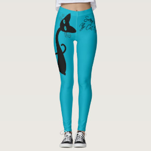 Cute Cat, Lovely Cat,Cat lady, Modern, Simple Legg Leggings