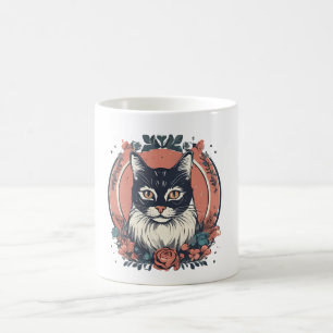 cute cat lover art design buy now coffee mug