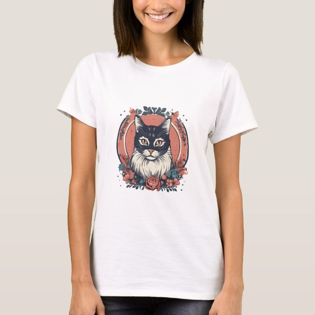 cute cat lover art design buy now  T-Shirt (Front)
