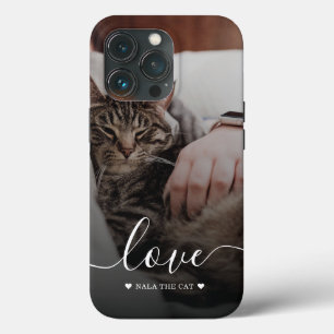 Cute Cat Lover Photo iPhone 13 Pro Case