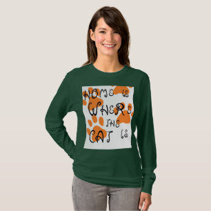 Cute Cat Lover T-Shirt – Feline Inspired Design