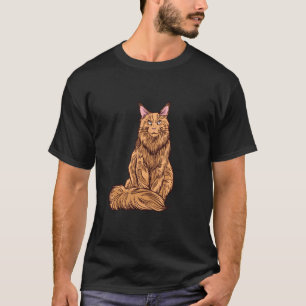 Cute Cat Men Women Colourful Kitten Owner Pet Main T-Shirt