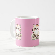 Cute Cat Meow Mood Mug