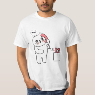 cute cat meow  T-Shirt
