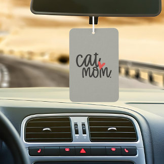 Cute Cat Mom Car Air Freshener