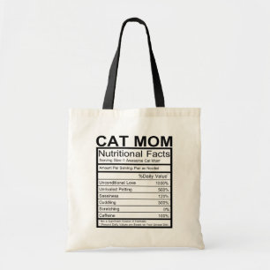Cute Cat Mom Kitten Black Kitty Crazy Cat Lady Tote Bag