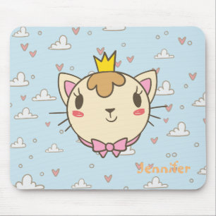 Cute Cat Mouse Pad
