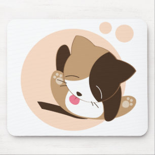 Cute Cat Mouse Pad